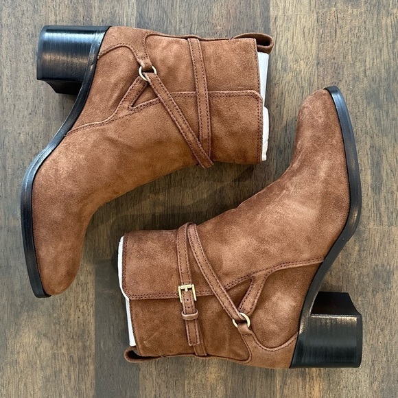 Rag & Bone Hazel Buckle Bootie Size 39.5 - Picture 1 of 6